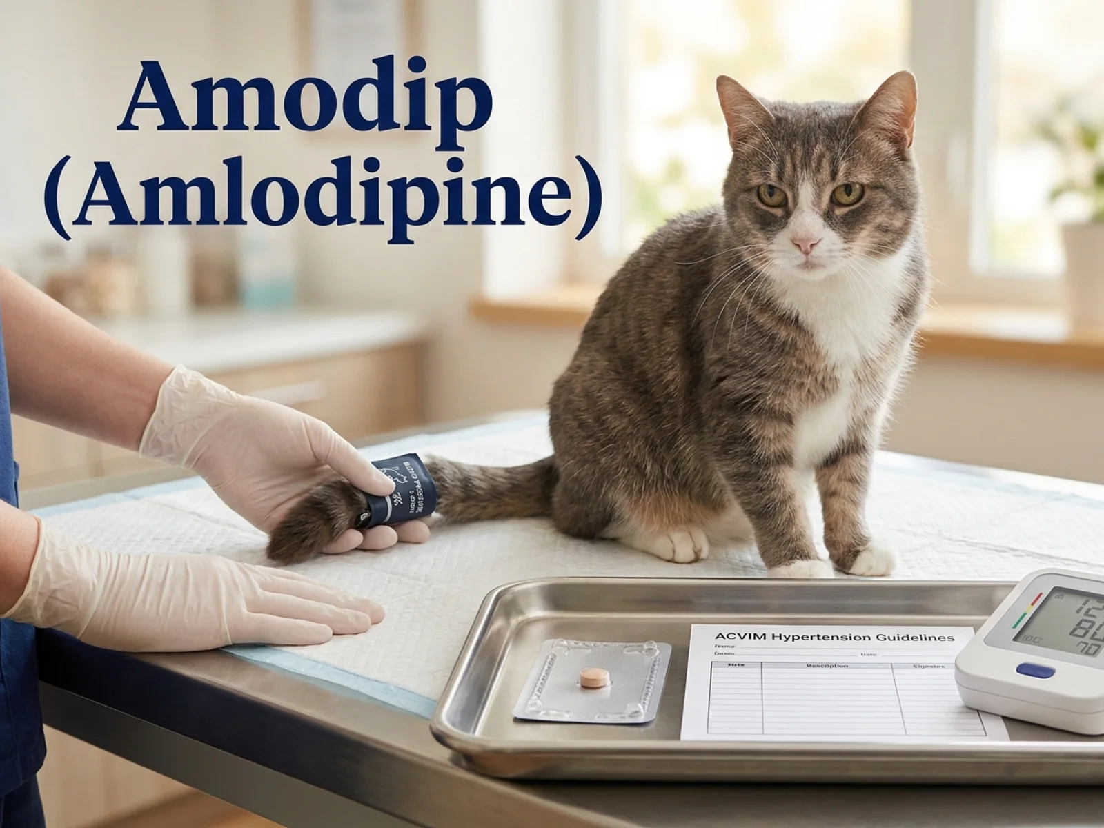 Amodip (Amlodipine) for Cats: The First FDA-Approved Feline Amlodipine ...