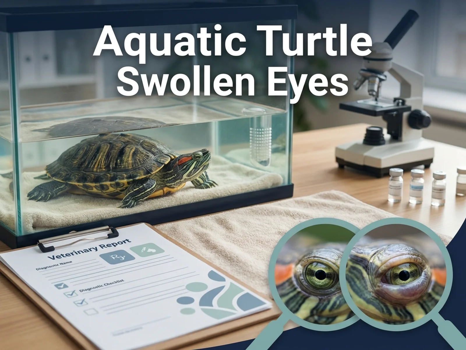 Aquatic Turtle Swollen Eyes: Vitamin A Deficiency vs Other Causes ...