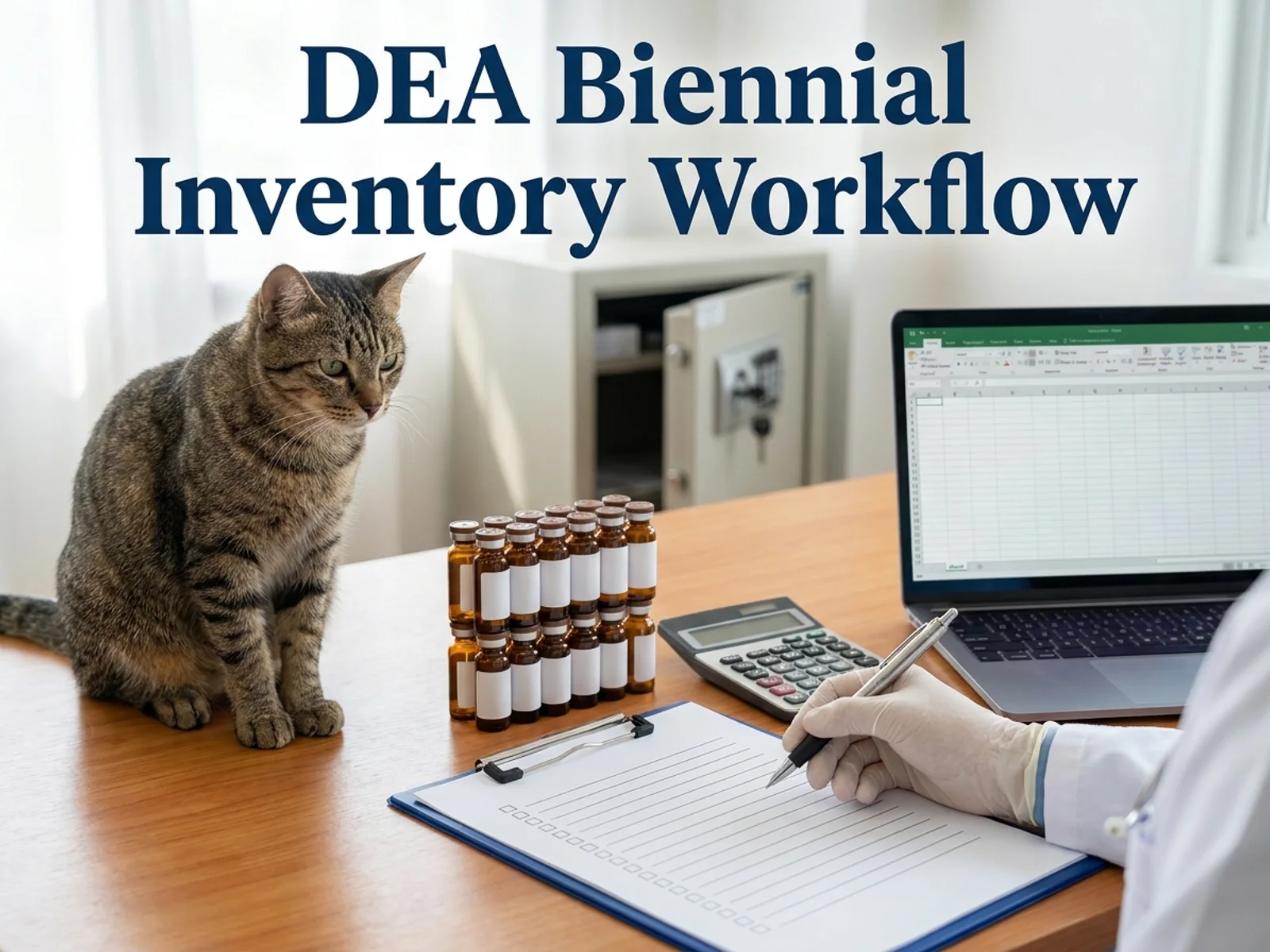 DEA Biennial Inventory Workflow for Vet Practices · VetMedGuide