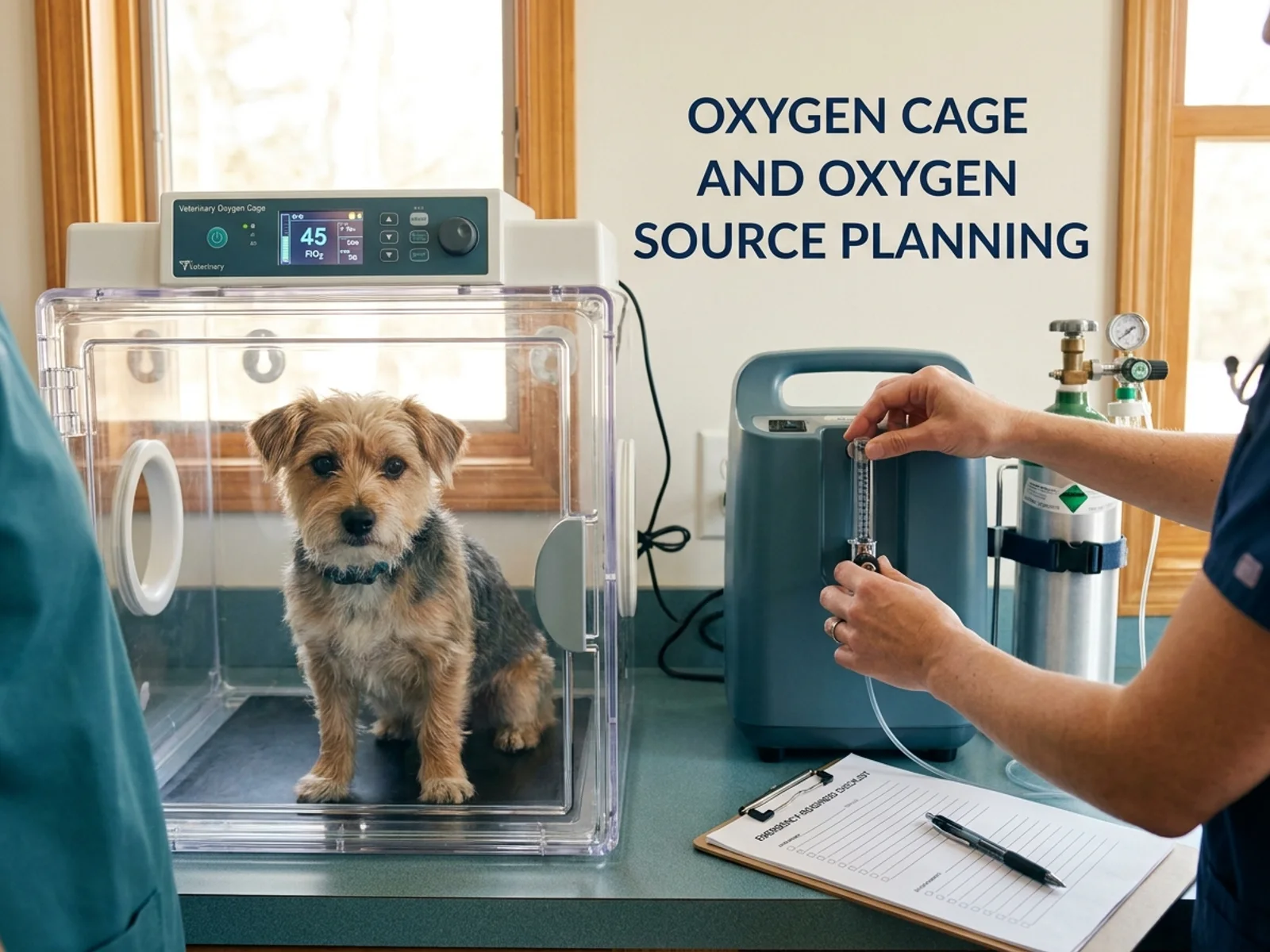 Oxygen Cage and Oxygen Source Planning for Vet Clinics: Concentrator vs ...