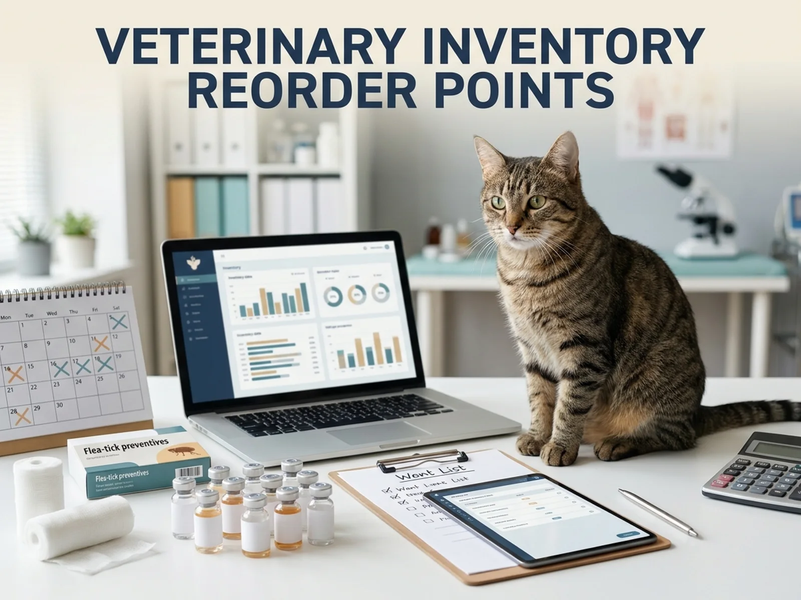 Veterinary Inventory Reorder-Point System: Vaccines, Parasiticides, and ...